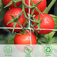 Filet de treillis concombre amer melon poly jiangsu filet de treillis de jardin pp support filet de plante