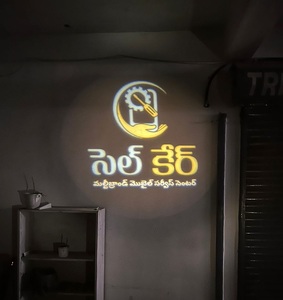 27W Water Resistant Logo <b>Projector</b> DIY Inkjet Logo Change Bright 6000lm Light with 6ft Projection Distance - Product Image 5