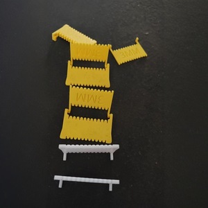 Aiguille à coudre en tissu 4mm 3mm pour la couture, l'overlock, la réparation et l'alteration de vêtements - Product Image 4