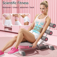 Machine à s'asseoir pliable à usage domestique pour l'entraînement abdominal multifonctionnel de musculation en intérieur Machine à s'asseoir abdominale
