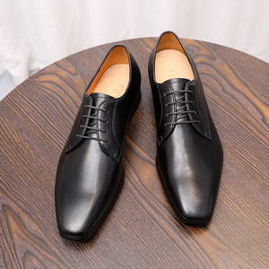 New style business casual leather <b>shoes</b>, formal men's leather <b>shoes</b>, handcrafted genuine leather, men's breathable <b>shoes</b> - Product Image 4