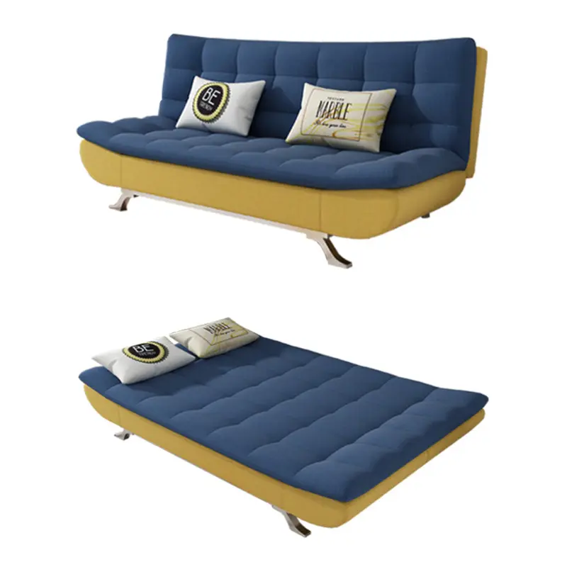 Canapé-lit Convertible en tissu, polyvalent, Convertible, idéal pour le salon