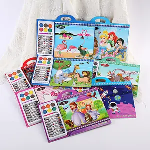 ULi children drawing toys coloring book kids art sets painting set for kids children