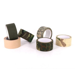 <span class=keywords><strong>Flecktarn</strong></span>-Cinta de tela autoadhesiva para uso en exteriores, conducto de camuflaje para acampar, cazar, resistente al calor, de algodón, 10M - Product Image 5