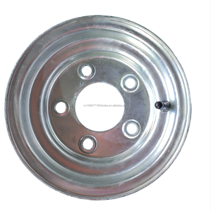 Neumático <span class=keywords><strong>de</strong></span> <span class=keywords><strong>remolque</strong></span> en llanta 4,50-<span class=keywords><strong>10</strong></span> 450-<span class=keywords><strong>10</strong></span> 450x10 Rango <span class=keywords><strong>de</strong></span> carga C 4 Lug Rueda blanca - Product Image 5