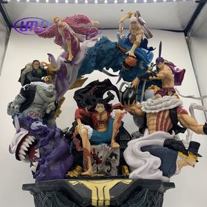 16 Estilos de Figuras Acrílicas de Anime de One Piece, Decoración de Escritorio, <span class=keywords><strong>Luffy</strong></span>, Zoro, Sanji, <span class=keywords><strong>Nami</strong></span>, Modelo de <span class=keywords><strong>Cosplay</strong></span>, Placa Decorativa, Regalo, Ace, Sabo - Product Image 2