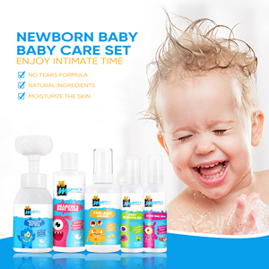 Cpnp/Msds/Iso/Coa Private Label Mild Ingrediënt Hydraterende Baby 2 In 1 Body Wash Shampoo Douchegel Baby Body Care Set - Product Image 2