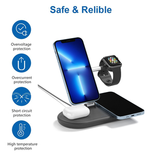 แท่น<span class=keywords><strong>ชาร์จ</strong></span>ไร้สายพับได้อเนกประสงค์<span class=keywords><strong>แบ</strong></span>บตั้งโ<span class=keywords><strong>ต</strong></span>๊ะ15W แท่น<span class=keywords><strong>ชาร์จ</strong></span>ไร้สายสำหรับสมาร์ทโฟน - Product Image 5
