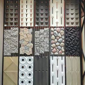 Panneaux muraux en pierre artificielle PU, <span class=keywords><strong>prix</strong></span> d'usine, revêtement mural en pierre, panneaux muraux en polyuréthane pour intérieur et extérieur - Product Image 5
