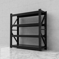 Étagères de stockage réglables multi-niveaux en acier robuste, capacité de charge de 800 kg/étagère, personnalisables, pour entrepôt