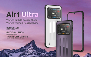 Smartphone robuste <span class=keywords><strong>ultra</strong></span>-léger pour l'extérieur, Android 8 Go 128 Go 5000 mAh NFC vision nocturne, écran 6,8 pouces FHD+, Helio G99, appareil photo 64 MP - Product Image 2