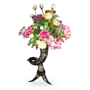 A.B Handicraftly Metal AB-269 Centro de Mesa de Boda con Bola de Rosas de Seda Artificial, Tamaño Personalizado, Duradero, Alta Calidad - Product Image 1