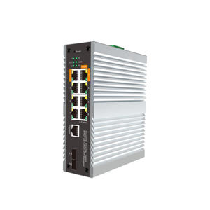 <span class=keywords><strong>Switch</strong></span> POE++ Gestito Industriale a 10 Porte, 1-2 Porte 90W/3-8 Porte 30W, 2 Porte SFP, Routing Statico, Supporto SNMP VLAN, Capacità 20G, 8K - Product Image 2