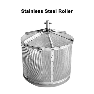 Automatic Rotary Button Zipper Sliders Metal <b>Spray</b> Coating Barrel <b>Painting</b> <b>Machine</b> J4A5 90L Inner Barrel 220V 5000W Coating - Product Image 3