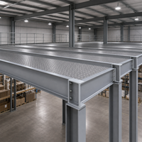 Poutre en I en acier galvanisé laminé à chaud, acier doux de qualité S235JR ~ S355J2, longueur personnalisée pour projets de construction multi-scénarios