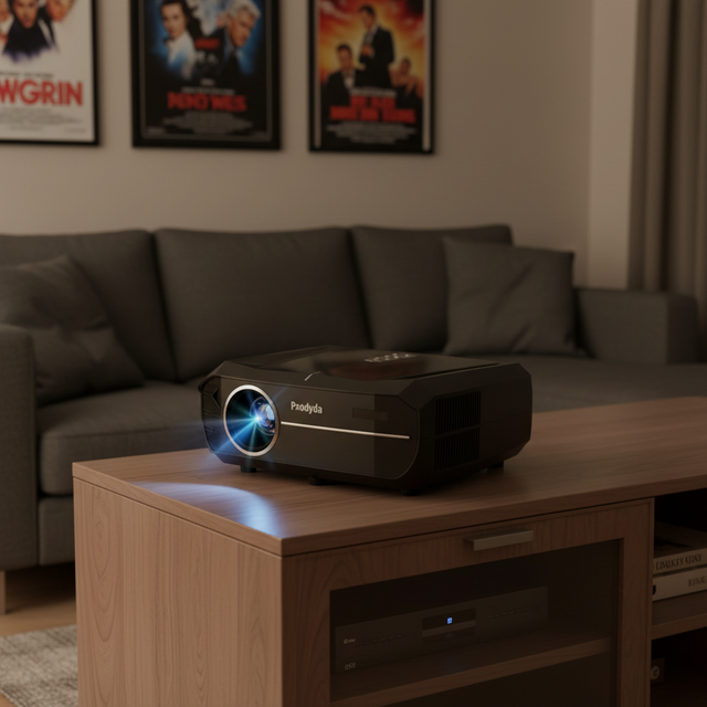 OEM Home Theater Portable LCD Projector Native 1080P HD LED USB GTV Smart Video Teaching & Meeting
