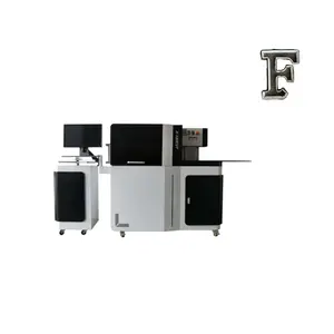 Flange automática e Notch Channel Letter Bending Machine X180 Corte Processamento Flat Alumínio/Aço Inoxidável/Folha Galvanizada