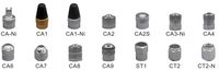KAISHENG Nouveau capuchon de valve universel en laiton pour pneus de voiture CA8, compatible avec la plupart des valves de camions et d'engins agricoles