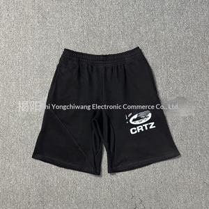 Nouveau modèle tendance transfrontalier <span class=keywords><strong>Corteiz</strong></span> Alcatraz Jeans en denim brodé étoile coupe mi-haute pour homme – Collection été - Product Image 5