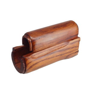 Fabrieksretro hardhouten greep houten handvat set vervangende houten handbescherming meubelset voor speelgoed airsoft gelblaster doe-het-zelf handgrepen - Product Image 4