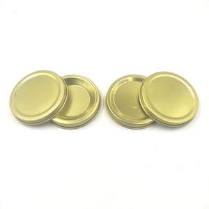 Boîte d'emballage en métal de <span class=keywords><strong>Caviar</strong></span>, boîte scellée en fer-blanc ronde de nourriture dorée, boîtes de <span class=keywords><strong>caviar</strong></span> vides de 5G 10G 30G <span class=keywords><strong>50G</strong></span> - Product Image 4