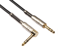 Fabrik-Großhandel Neues 6,3mm Audiokabel Gitarren-Instrumentenkabel Mikrofon-Gitarren-Projektor-Kabel