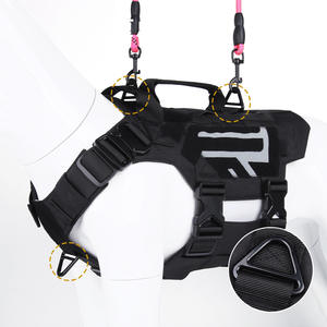 国境を越えた新製品 犬用タクティカルスポーツオックスフォード布チェストストラップハーネス 耐摩耗性 高耐久性 高反射リード 在庫あり - Product Image 1