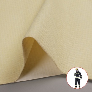Membrane ignifuge en aramide spunlace 3D laminé PTFE certifiée EN469, tissu imperméable et respirant pour vêtements de travail - Product Image 3