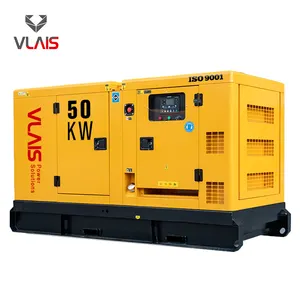 62.5kva 50kw Deutz/Vlais/Perkins generatore Diesel portatile set per industriale/business resistente alle intemperie rimorchio genset