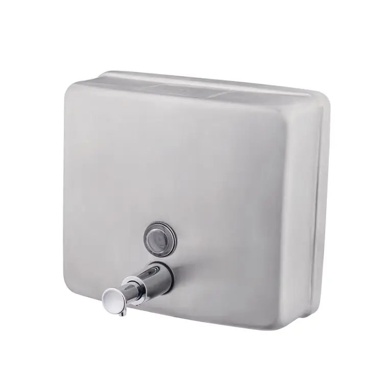 1200ml large capacity industrial commercial stainless steel wall mounted with key-locked soap dispenser
