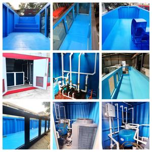 USA phổ biến 20fft 40ft Container vận chuyển hồ bơi với cửa sổ kính Spa Hệ thống lọc giá cả cạnh tranh cho các cửa hàng - Product Image 6