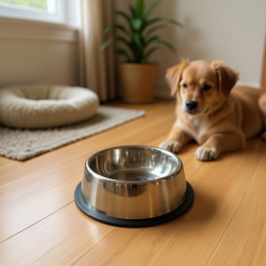 Mnj Stainless Steel Dog Bowl 18Cm Pet Feeding Dish For Dogs And Cats - Product Image 3
