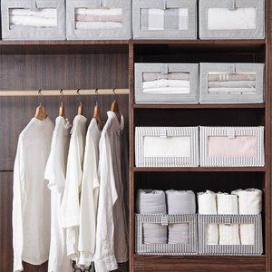 <span class=keywords><strong>2025</strong></span> Tính Năng Mới Ráp Stackable Có Thể Gập Lại Jean T Áo Sơ Mi Tổ Chức Vải Tủ Quần Áo Tổ Chức Lưu Trữ Hộp - Product Image 6