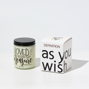 Juegos de velas de simpatía inspiradoras de etiqueta privada personalizadas, velas de alegría hechas a mano para mujeres y hombres con tapa de Metal para vacaciones - Product Image 3