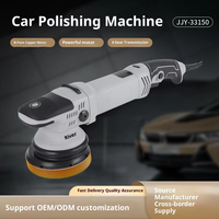 Polisseuse orbitale électrique double action JIAYI 5 pouces pour voiture, polisseuse de détail automobile à distance excentrique 780W