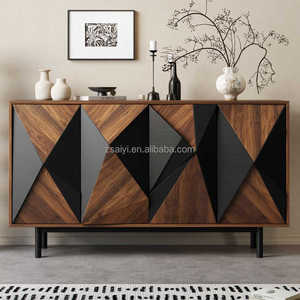 Les meubles AIYI présentent un <span class=keywords><strong>buffet</strong></span> de <span class=keywords><strong>buffet</strong></span> antique classique en bois de chêne récupéré - Product Image 6