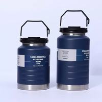 Botol minum vakum stainless steel berkapasitas besar Ton-Ton Pot, dapat dikustomisasi, insulasi 6-12 jam, dengan sedotan, untuk kegiatan luar ruangan