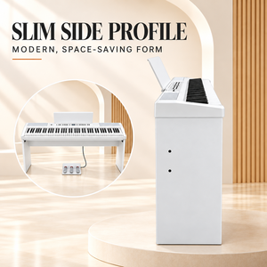 <span class=keywords><strong>Piano</strong></span> numérique professionnel OEM à 88 touches lestées, design élégant, touches sensibles au toucher, taille standard - Product Image 4