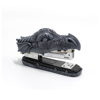 Agrafeuse manuelle légère en résine tête de dragon HG, format d'agrafes 24/6, capacité de 25 feuilles, accessoire de bureau, décoration intérieure