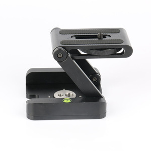 Z Type Foldable <b>Tripod</b> Head With Bubble Level For Digital Camera Aluminum Alloy Portable Table <b>Tripod</b> Mount - Product Image 2