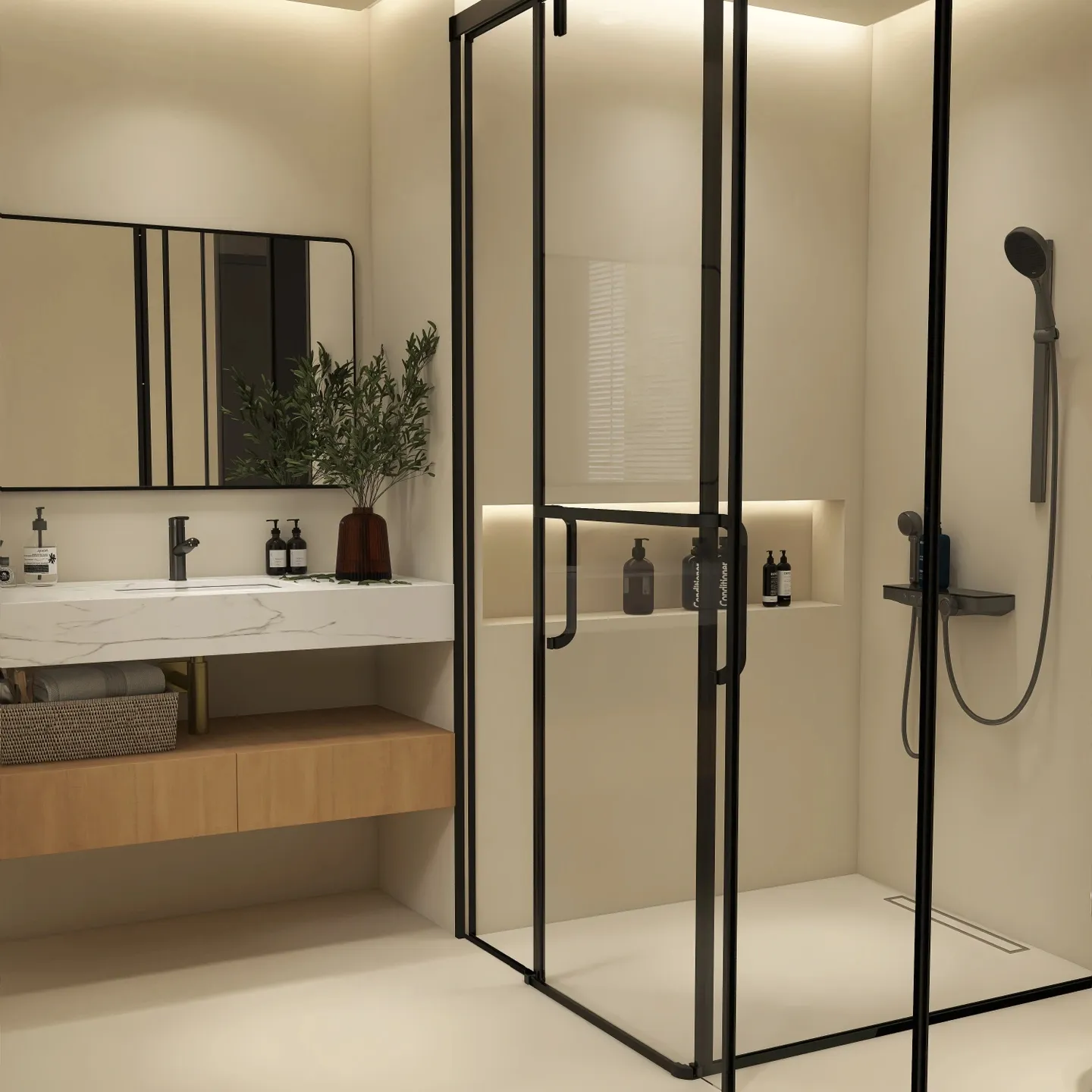 Assorted tempered glass stainless steel sliding shower door/frameless sliding shower door