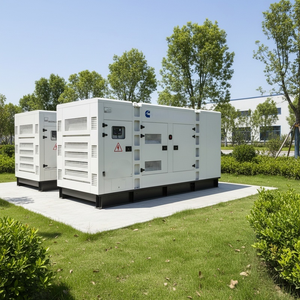 เครื่องกำเนิดไฟฟ้าดีเซลแบบเงียบ 360kW 450kVA ชนิดไร้แปรงถ่านทองแดง 100% สำหรับชุดเครื่องกำเนิดไฟฟ้าดีเซล 3 เฟส ระบายความร้อนด้วยน้ำ อัตโนมัติ 50/60Hz สำหรับโรงพยาบาล - Product Image 4