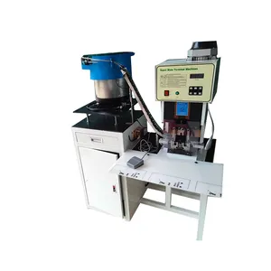 Over 10 years experience 3 pin plug insert crimping machine with english manual available OEM