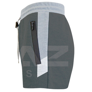 Shorts décontractés pour hommes personnalisés et tendance, shorts de sport de couleur unie pour l'été, prix de gros - Product Image 3