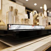 Zhsunyco Écran LCD numérique tout-en-un pour étagère de vente au détail 300 CD/ ㎡   1920*132 Luminosité Garantie 1 an Couleur noire