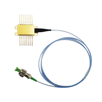 1310nm 1550nm DFB Módulo láser 20mW PM Fibra con conector FC/APC