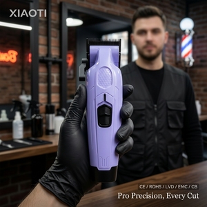 <span class=keywords><strong>Tondeuse</strong></span> à <span class=keywords><strong>cheveux</strong></span> professionnelle sans fil rechargeable, lame en acier inoxydable tranchante, OEM, marque privée - Product Image 3