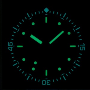 Cronos L6011 Diver Men <b>Watch</b> Fifty Sunray Dial Date <b>Automatic</b> NH35 200M Water Resistant Ceramic Bezel Bracelet - Product Image 6