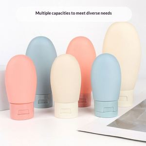 Botellas de Viaje Recargables de Plástico Estilo Nórdico de 30/60/100 ml para Loción, Champú y Gel de Ducha - Botellas Vacías Portátiles al por Mayor - Product Image 3