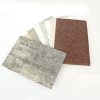 Película Táctil de PVC con Patrón Pequeño para Paredes Interiores, Resistente a Impactos, Tablero de Piedra Plástica con Protección UV, Impermeable y con Relieve